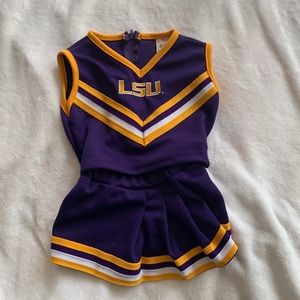 LSU Cheer Outfit 12M